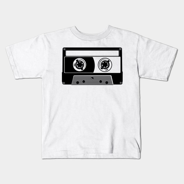 Vintage Tape Kids T-Shirt by alexrow